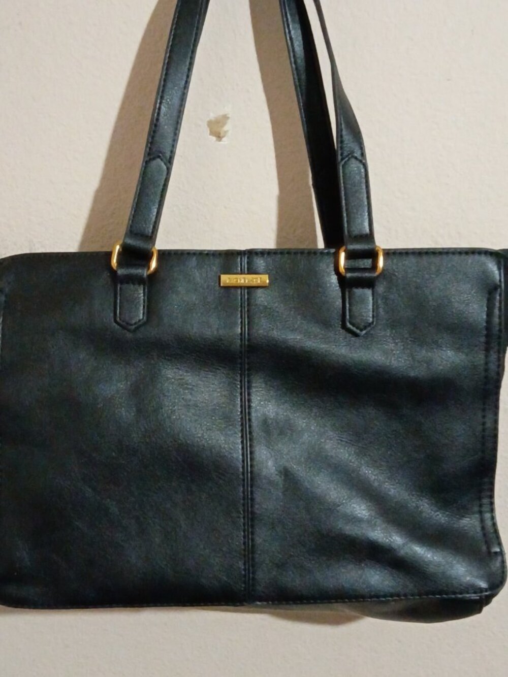 Rachel Zoe Helsie Satchel Leather Black Handbag - Picture 2 of 16